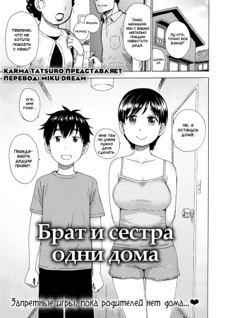 Брат и сестра одни дома (Sibling Home)