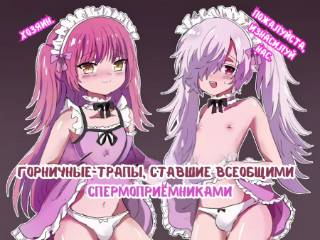 Горничные-трапы, ставшие всеобщими спермоприемниками (Mesu Ochi Josou Maid wa Minna no Nikubenki _ Feminized Crossdressing Maids that became Everyone's Cumdumps)